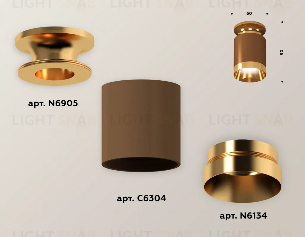 Накладной светильник Ambrella Light Techno XS6304130 (N6905, C6304, N6134) XS6304130