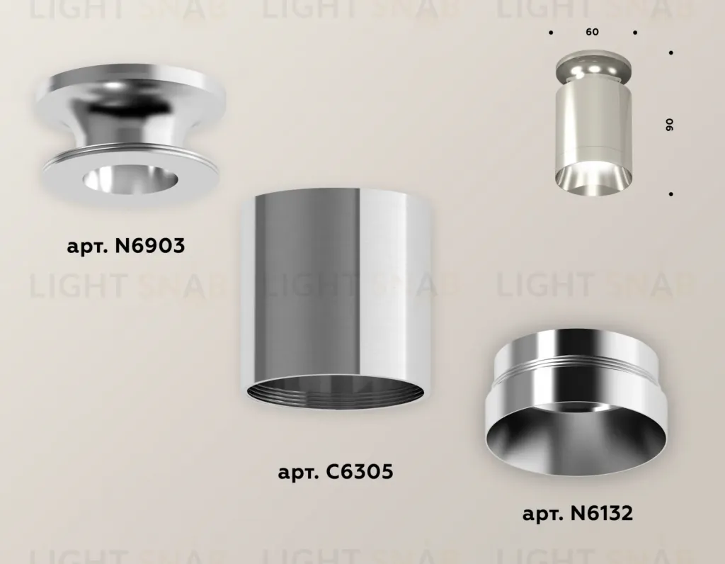 Накладной светильник Ambrella Light Techno XS6305042 (N6903, C6305, N6132) XS6305042