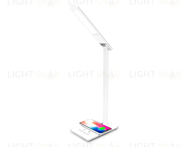Настольная лампа с беспроводной зарядкой и USB портом Ambrella Light Desk DE581 DE581