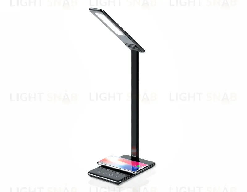 Настольная лампа с беспроводной зарядкой и USB портом Ambrella Light Desk DE582 DE582