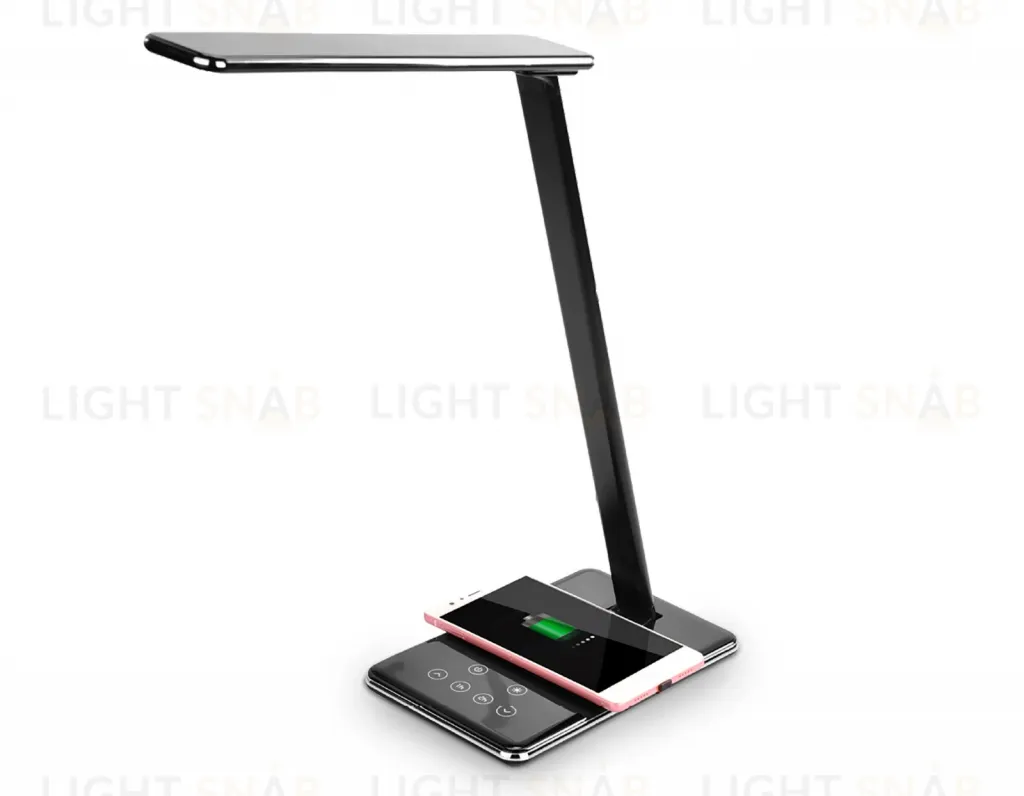 Настольная лампа с беспроводной зарядкой и USB портом Ambrella Light Desk DE582 DE582