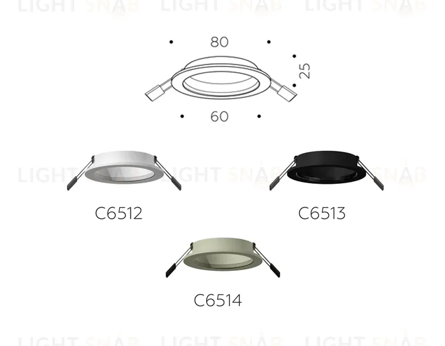 Корпус светильника Ambrella Light DIY Spot C6513 C6513