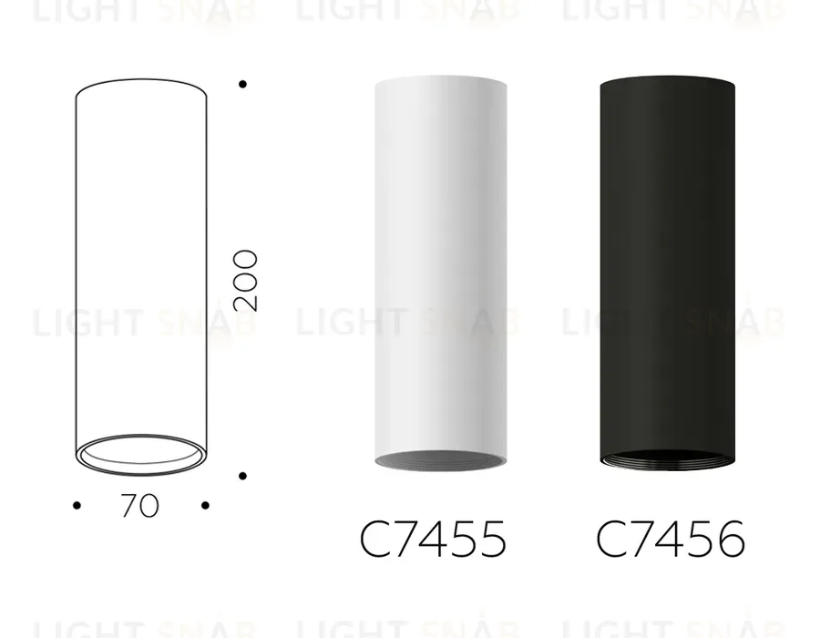 Корпус светильника накладной Ambrella Light DIY Spot C7456 C7456