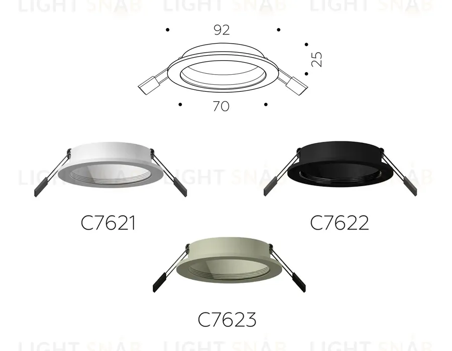 Корпус светильника Ambrella Light DIY Spot C7623 C7623