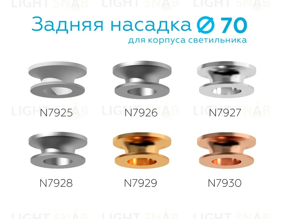Насадка задняя накладная Ambrella Light DIY Spot N7925 N7925
