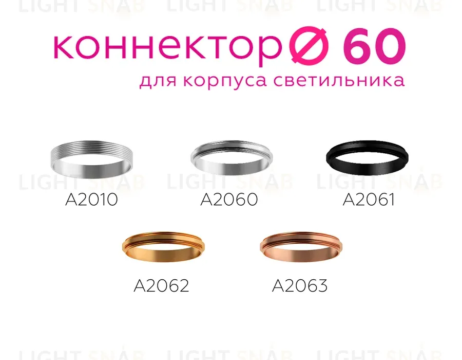 Коннектор декоративный Ambrella Light DIY Spot A2063 A2063
