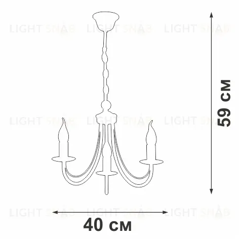 Подвесная люстра Vitaluce V3714-3/3 V3714-3/3