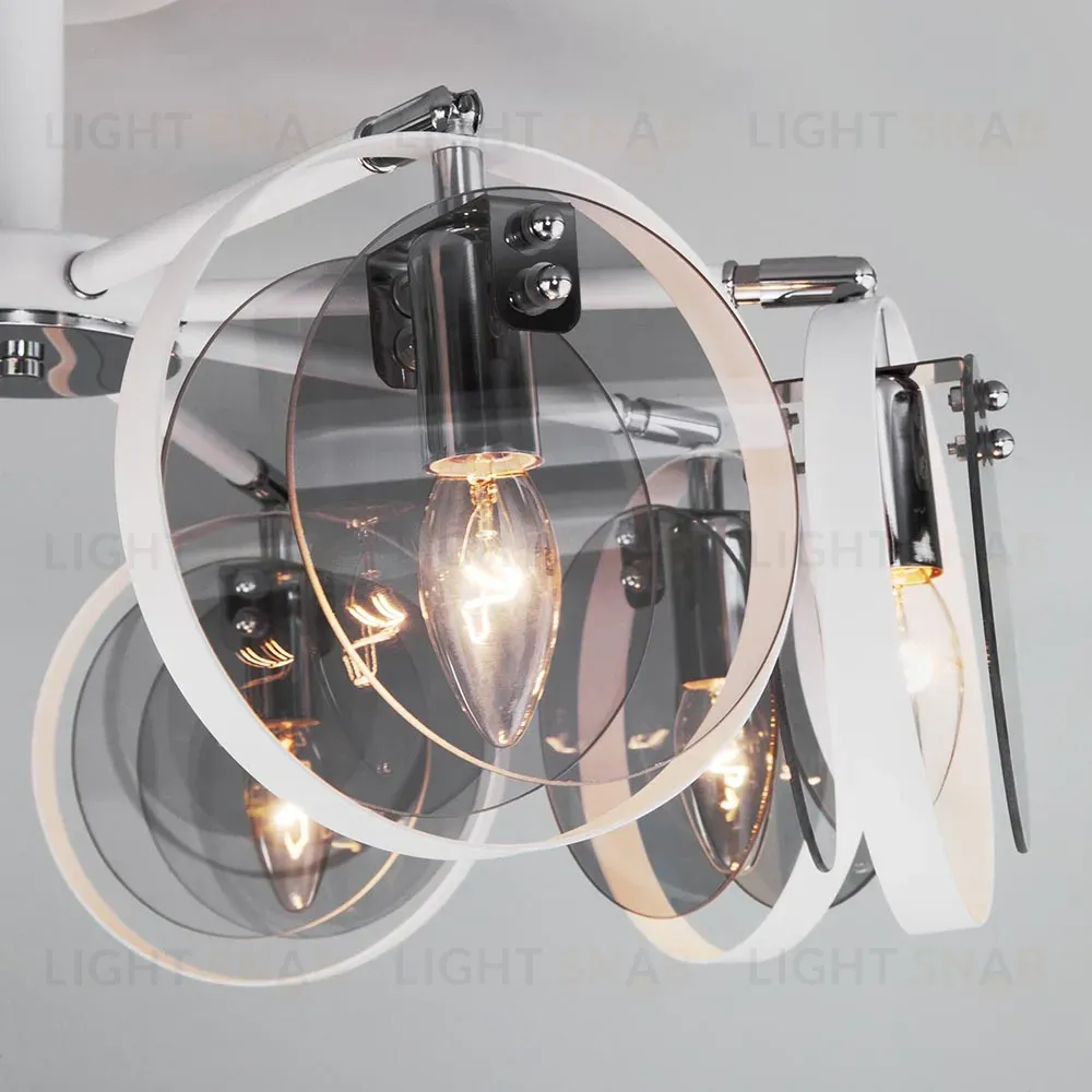 Потолочный светильник Eurosvet Gallo 70121/8 белый Smart a052339 70121/8 белый Smart