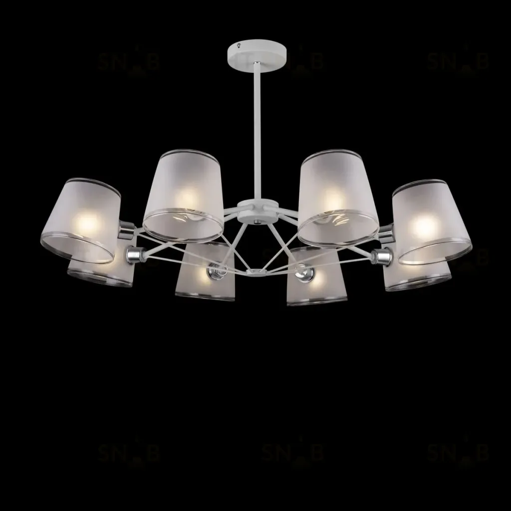 Люстра на штанге Freya Gino FR5108PL-08CH FR5108PL-08CH
