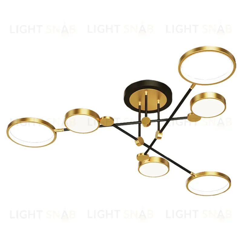 Потолочная светодиодная люстра Lussole Loft Gilbert LSP-8433 LSP-8433