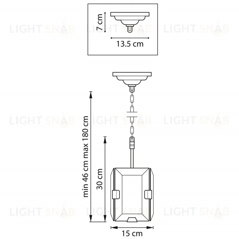 Подвесная люстра Lightstar Novara 713217 713217