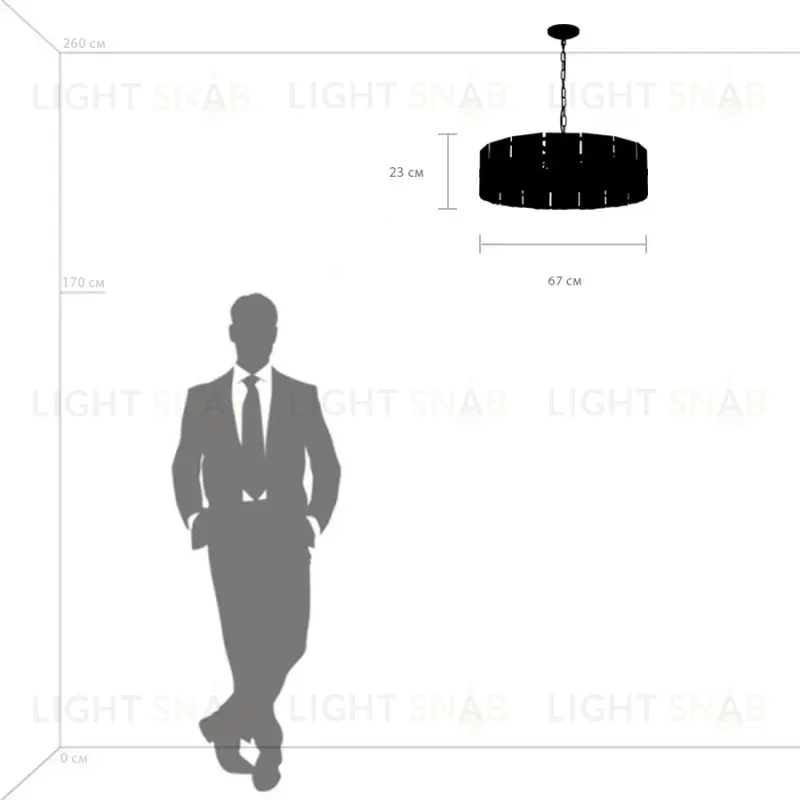 Подвесная люстра Lightstar Novara 713287 713287