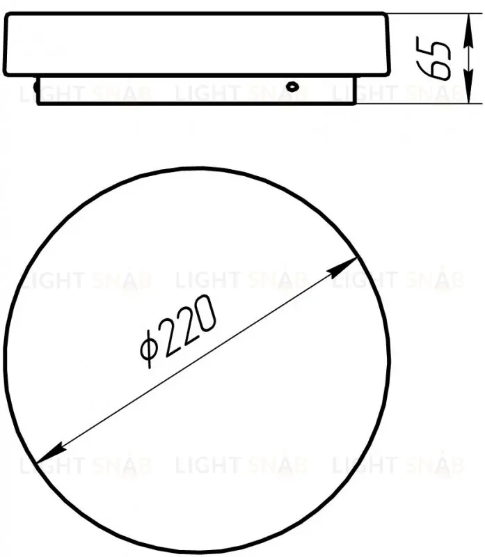Накладной светильник Arte Lamp Aqva-tablet Led A6818PL-1WH A6818PL-1WH
