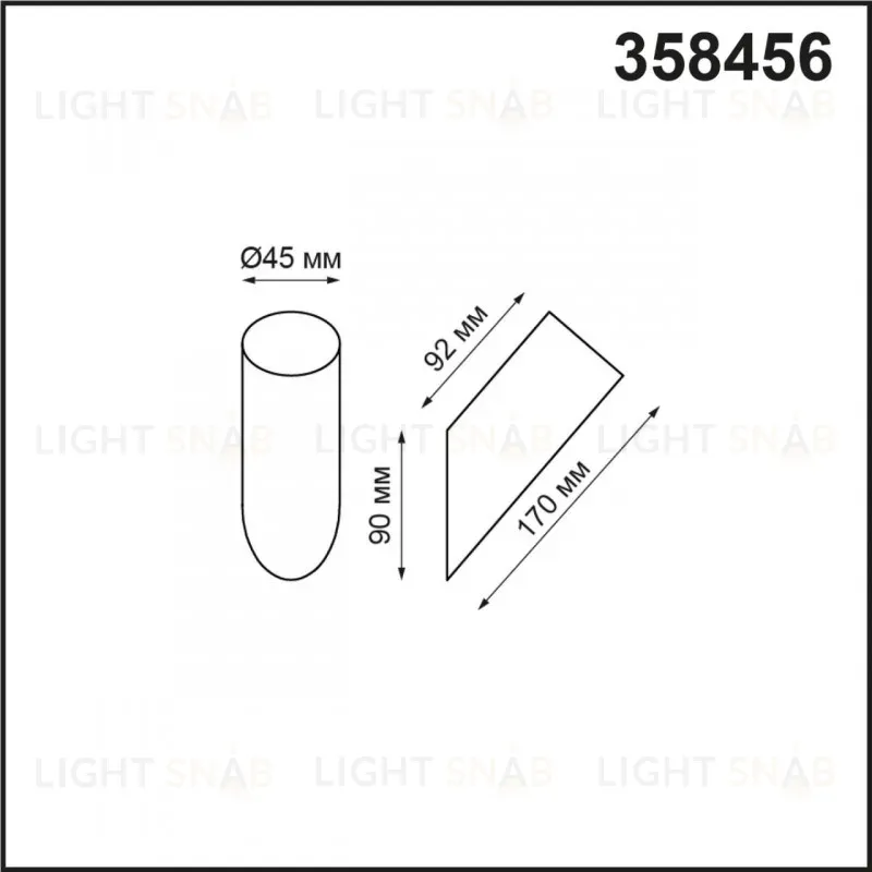 Корпус Novotech Nokta 358456 358456