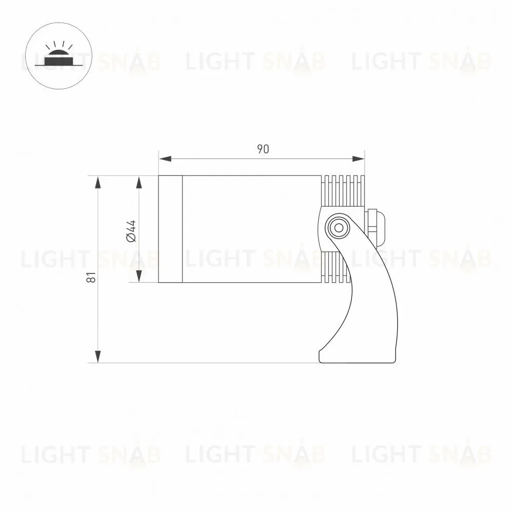 Светильник для фонтанов Arlight Kt-water 028079 028079
