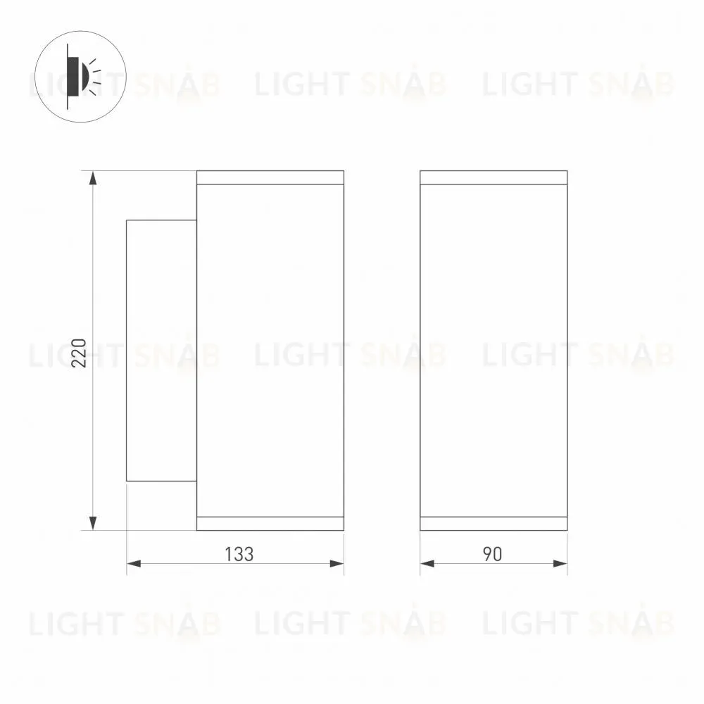 Настенный светильник Arlight Lgd-forma 029970 029970