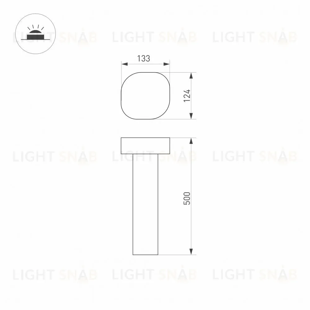 Садовый светильник Arlight Lgd-swamp-boll 029968 029968