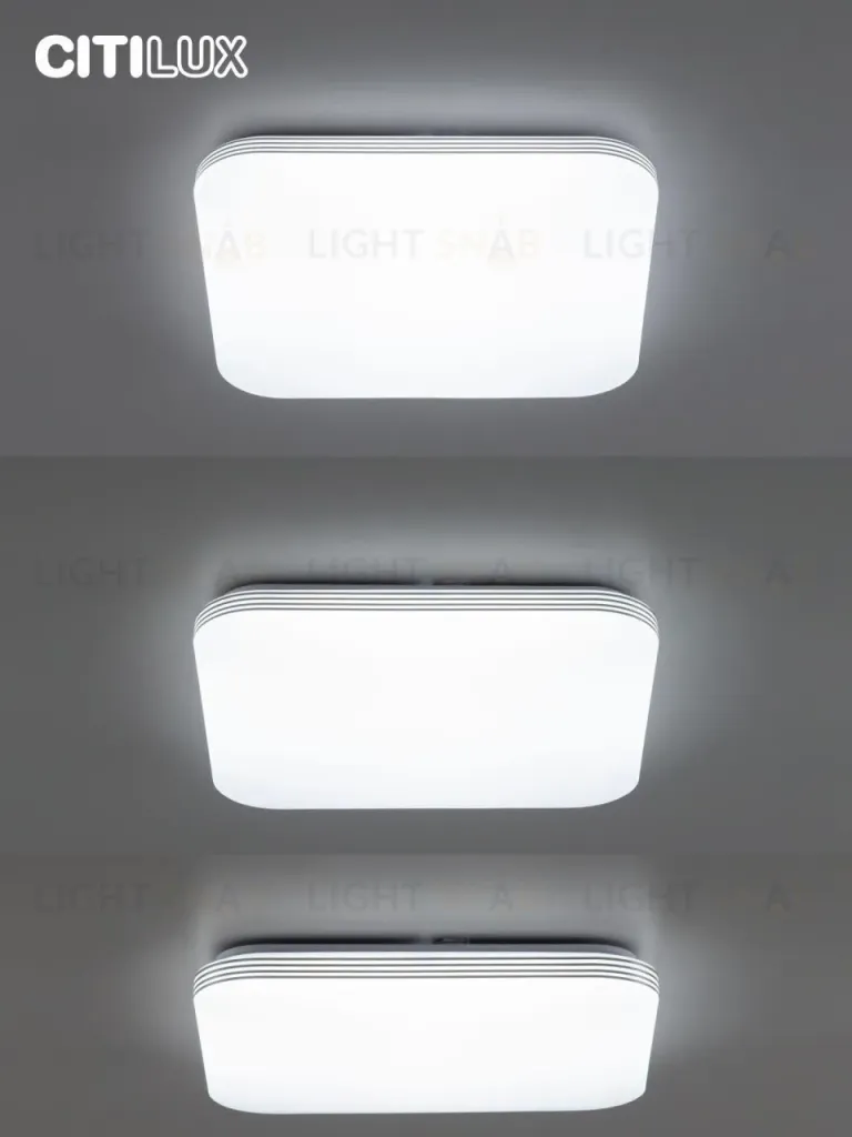 Потолочная светодиодная люстра Citilux Симпла CL714K680G CL714K680G
