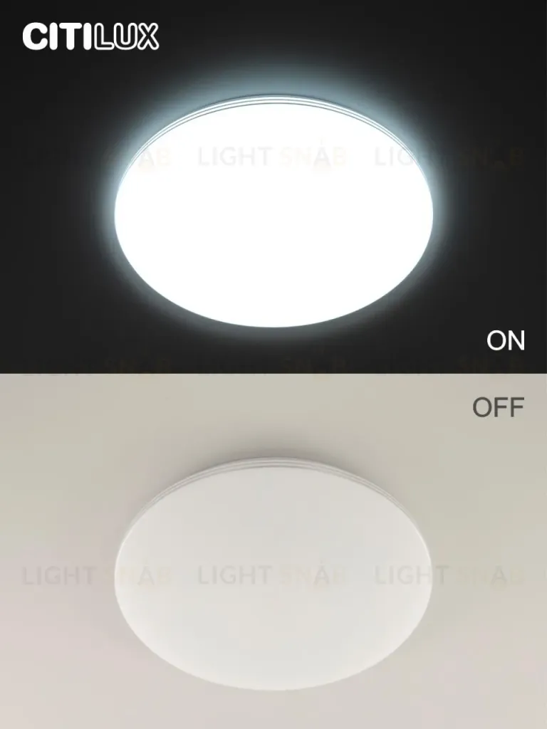 Потолочная светодиодная люстра Citilux Симпла CL714330G CL714330G