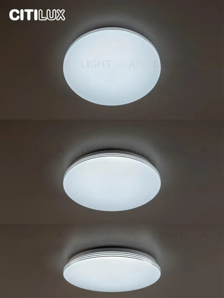 Потолочная светодиодная люстра Citilux Симпла CL714330G CL714330G