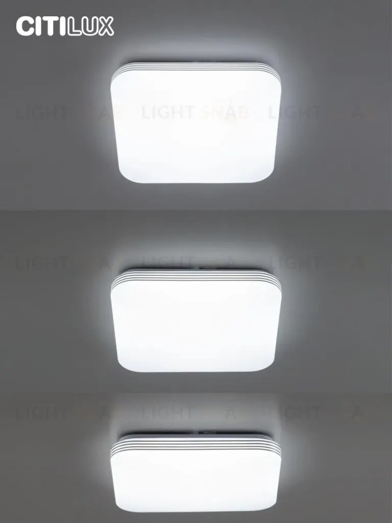 Потолочная светодиодная люстра Citilux Симпла CL714K330G CL714K330G