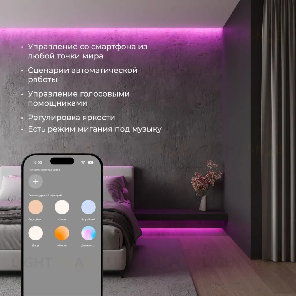 Wi-Fi контроллер для светодиодных лент Elektrostandard RGBWW 12-24V 4690389172809 4690389172809