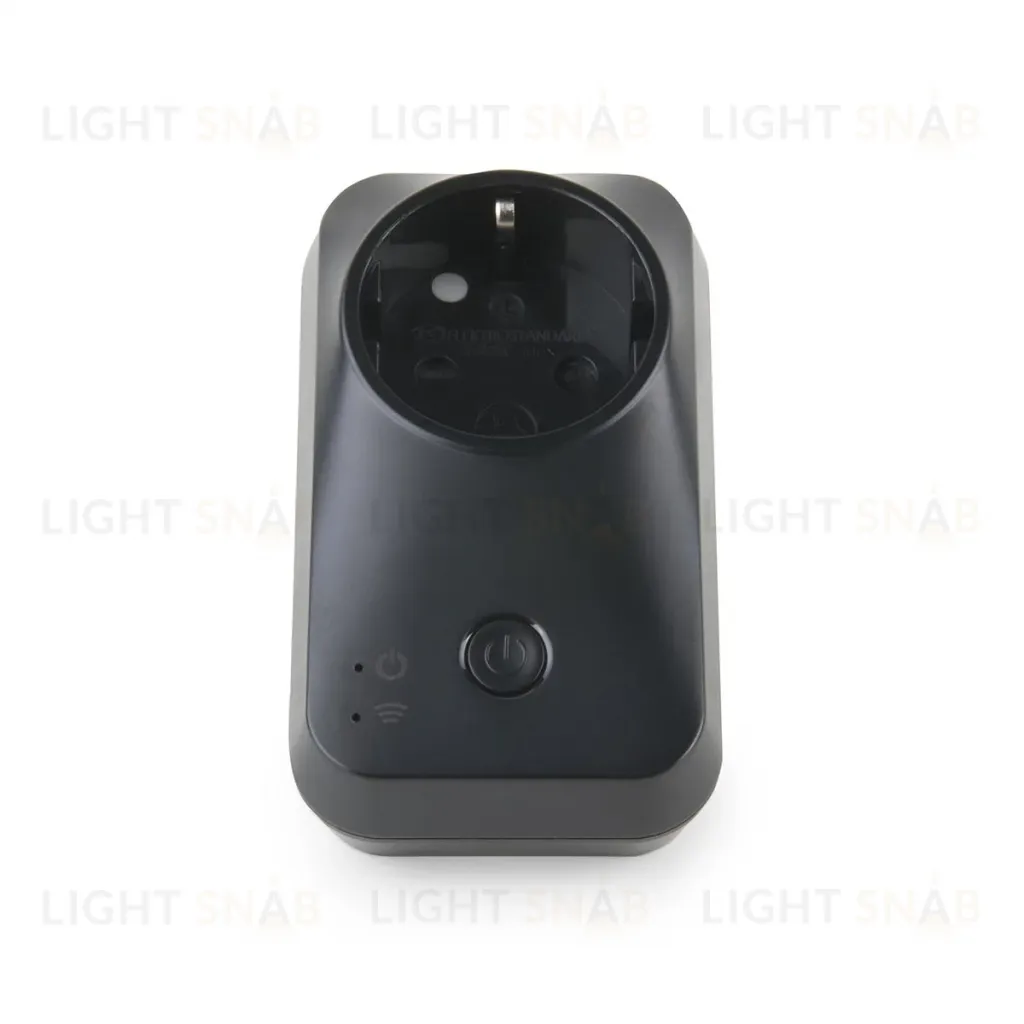 Умная розетка Wi-Fi черная Elektrostandard WF 4690389171901 4690389171901