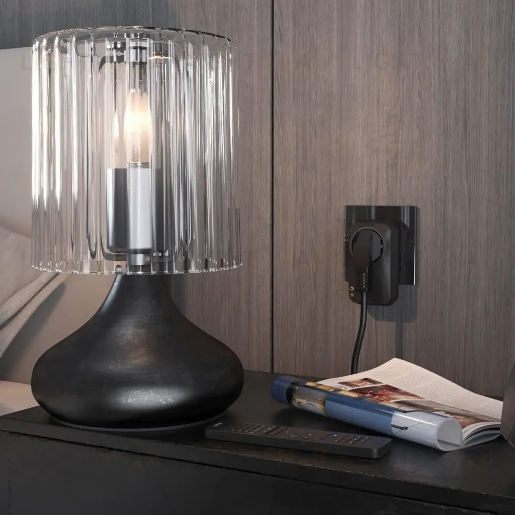 Умная розетка Wi-Fi черная Elektrostandard WF 4690389171901 4690389171901