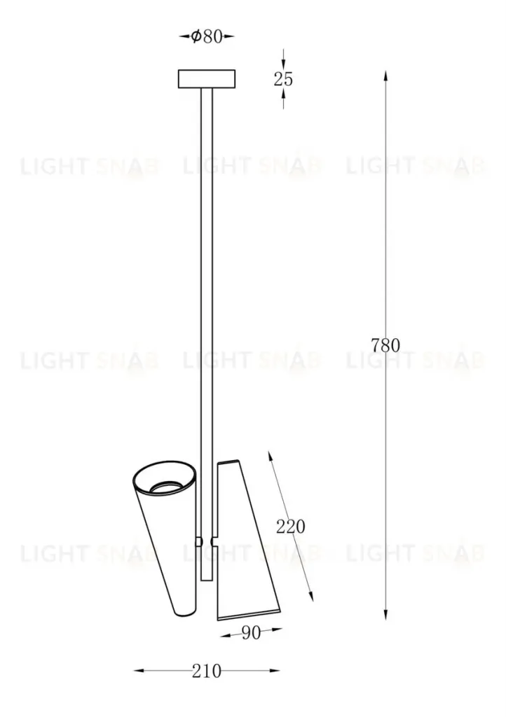 Подвесной светильник Maytoni Giro MOD095PL-02W MOD095PL-02W