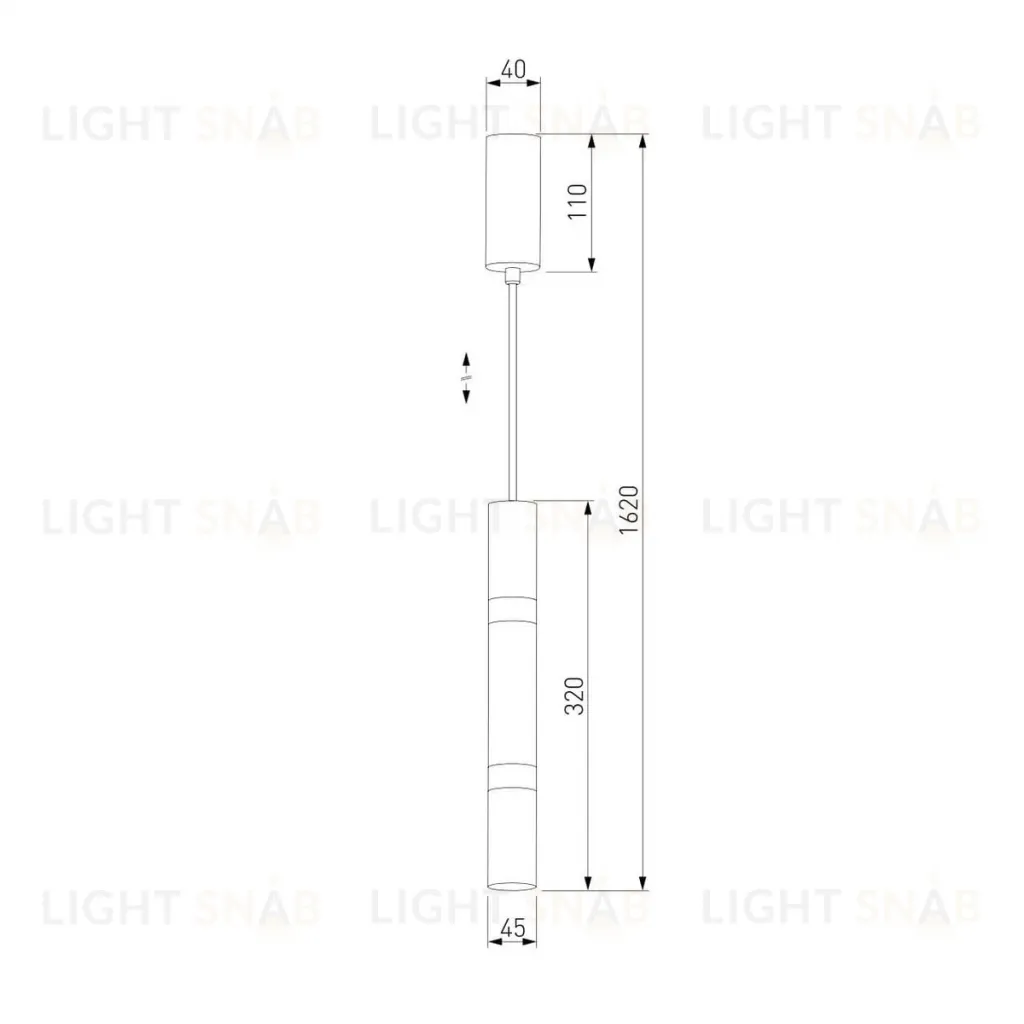 Подвесной светильник Eurosvet Axel 50210/1 LED белый 50210/1 LED белый