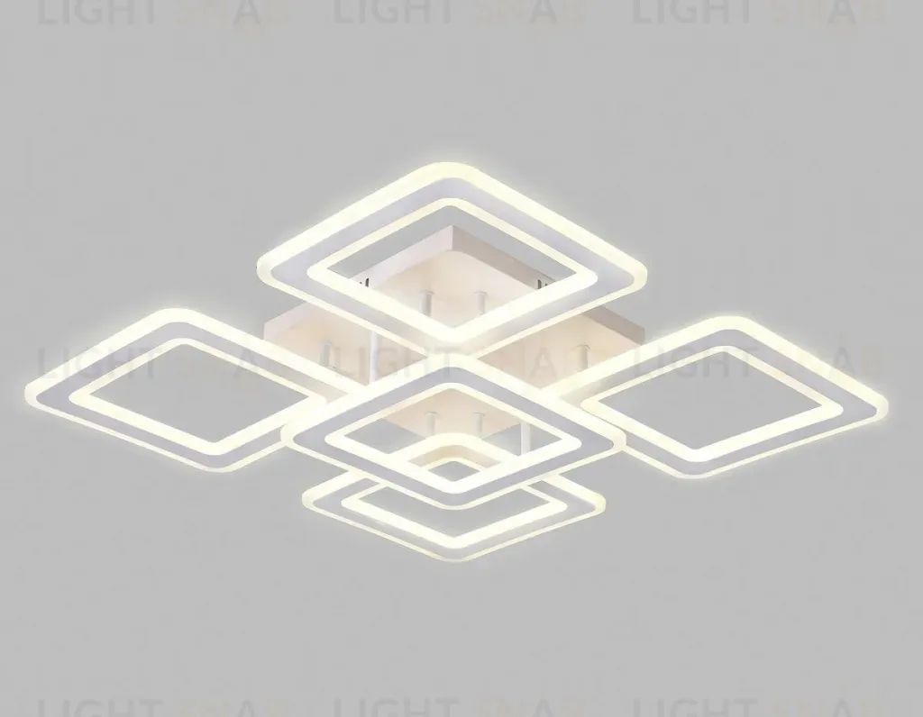 Потолочная светодиодная люстра Ambrella Light Acrylica Original FA866 FA866