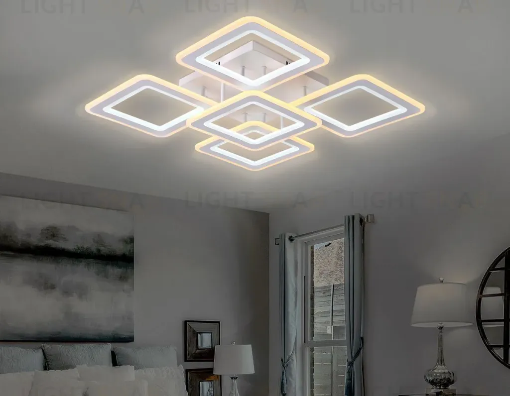 Потолочная светодиодная люстра Ambrella Light Acrylica Original FA866 FA866