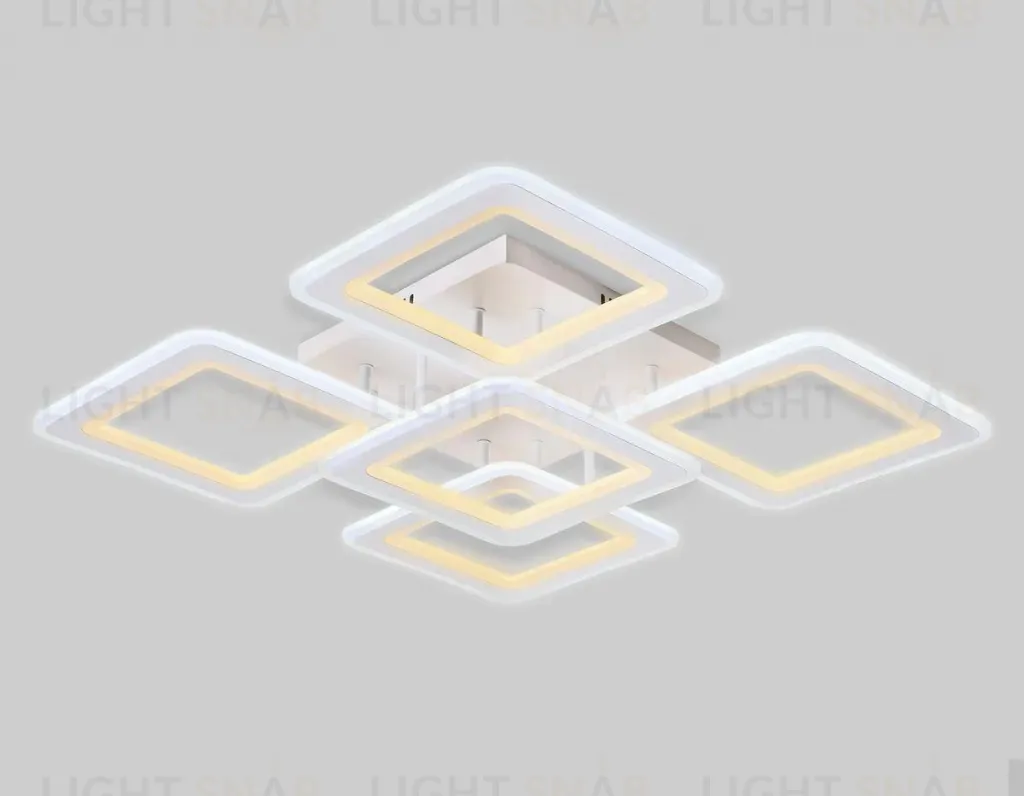 Потолочная светодиодная люстра Ambrella Light Acrylica Original FA866 FA866