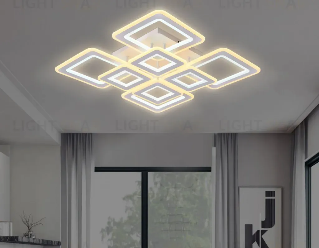 Потолочная светодиодная люстра Ambrella Light Acrylica Original FA868 FA868