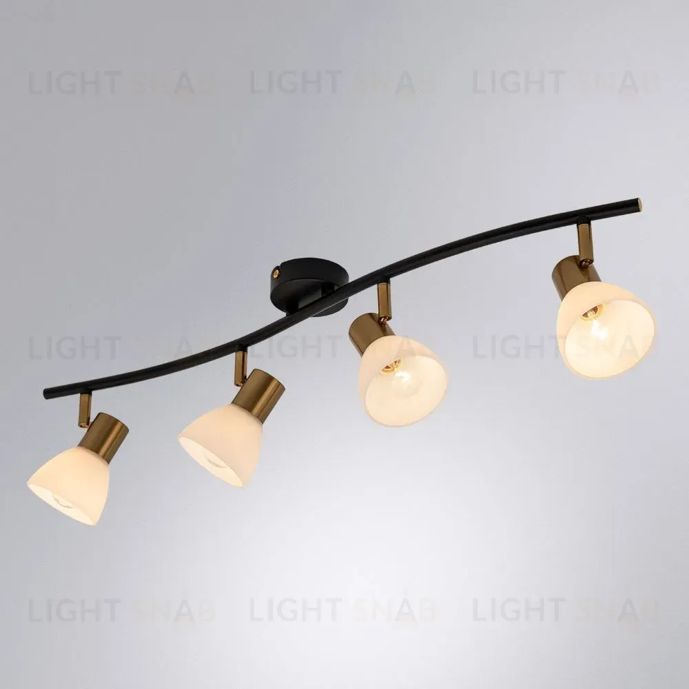 Спот Arte Lamp Falena A3117PL-4BK A3117PL-4BK