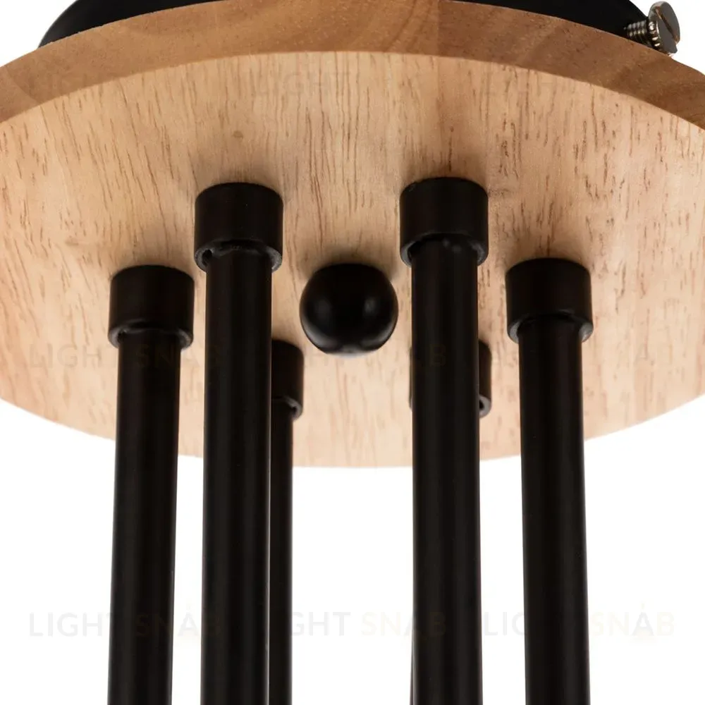 Потолочная люстра Arte Lamp Oxford A2716PL-6BK A2716PL-6BK