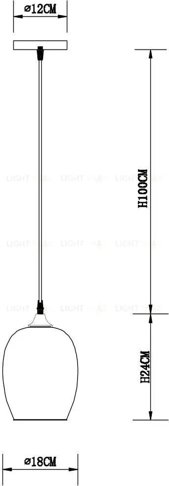 Подвесной светильник Arte Lamp Propus A4344SP-1AB A4344SP-1AB