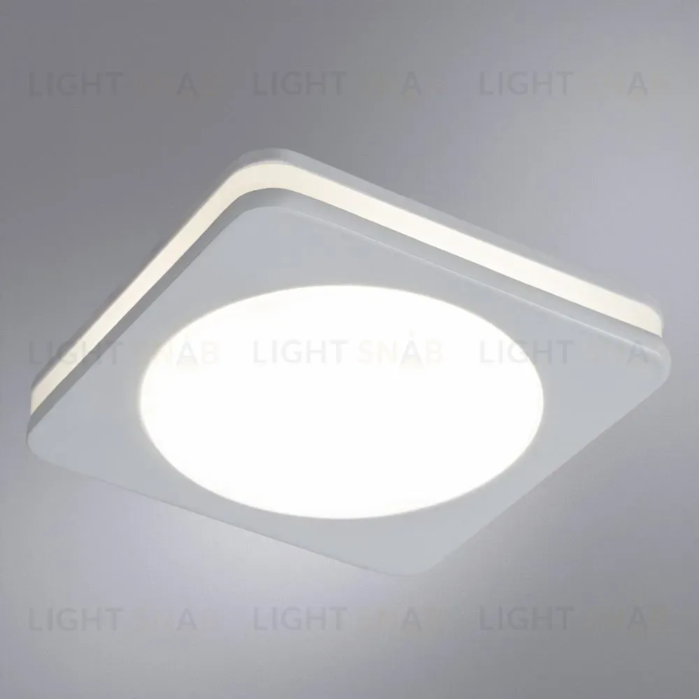 Встраиваемый светильник Arte Lamp Tabit A8433PL-1WH A8433PL-1WH