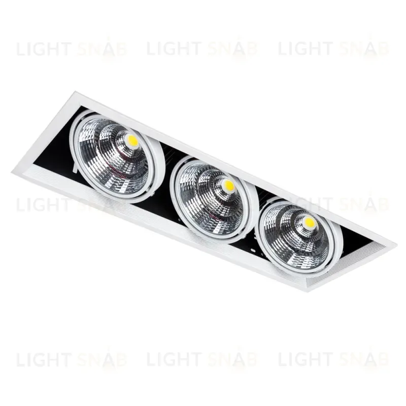 Встраиваемый светильник Arte Lamp Merga A8450PL-3WH A8450PL-3WH