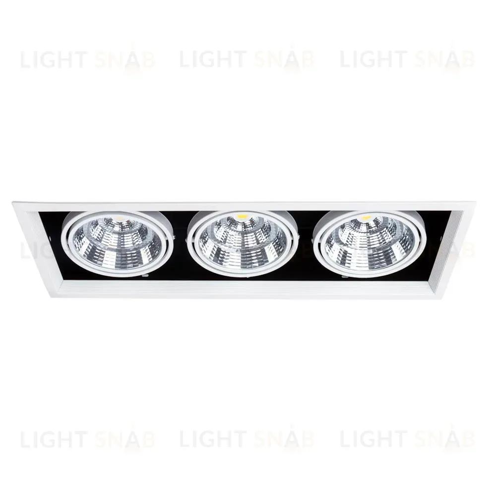 Встраиваемый светильник Arte Lamp Merga A8450PL-3WH A8450PL-3WH