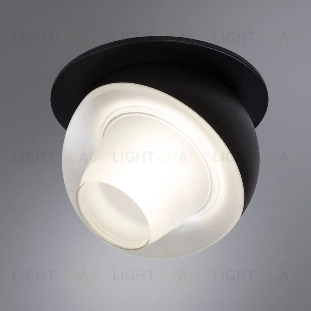 Встраиваемый светильник Arte Lamp Deneb A7249PL-1BK A7249PL-1BK