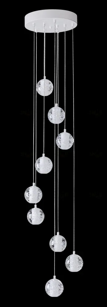 Подвесная люстра Crystal Lux Gaspar GASPAR SP9 D300 WHITE GASPAR SP9 D300 WHITE