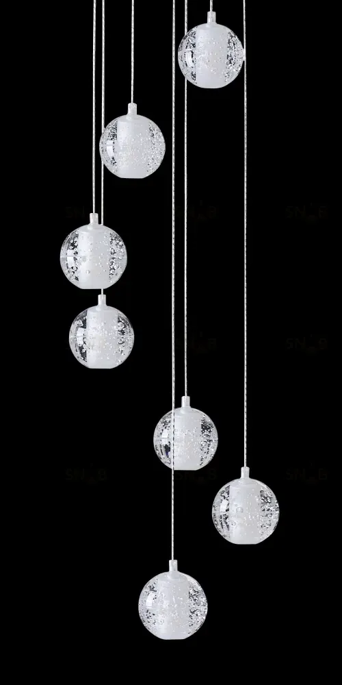 Подвесная люстра Crystal Lux Gaspar GASPAR SP9 D300 WHITE GASPAR SP9 D300 WHITE