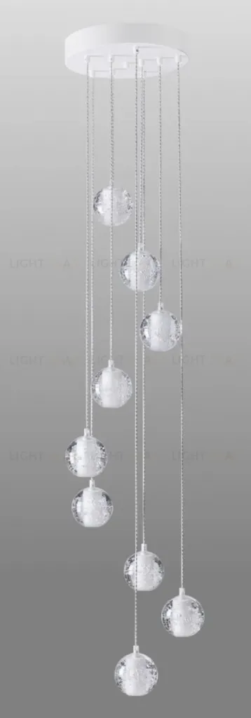 Подвесная люстра Crystal Lux Gaspar GASPAR SP9 D300 WHITE GASPAR SP9 D300 WHITE