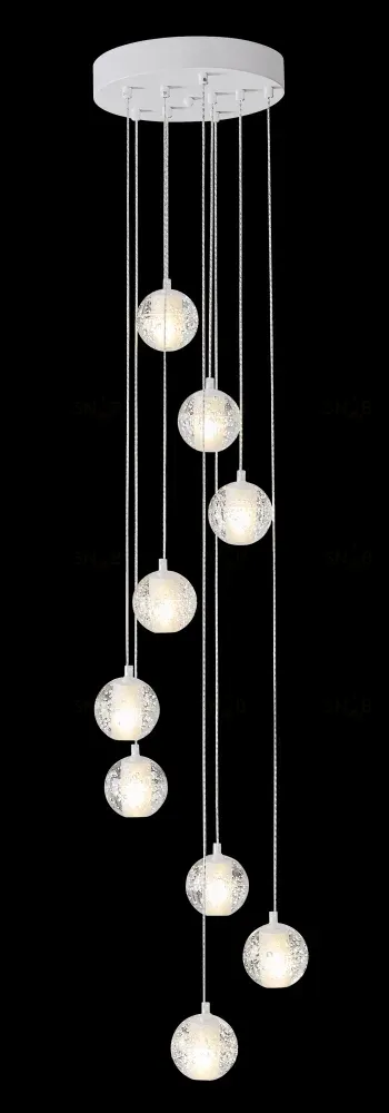 Подвесная люстра Crystal Lux Gaspar GASPAR SP9 D300 WHITE GASPAR SP9 D300 WHITE
