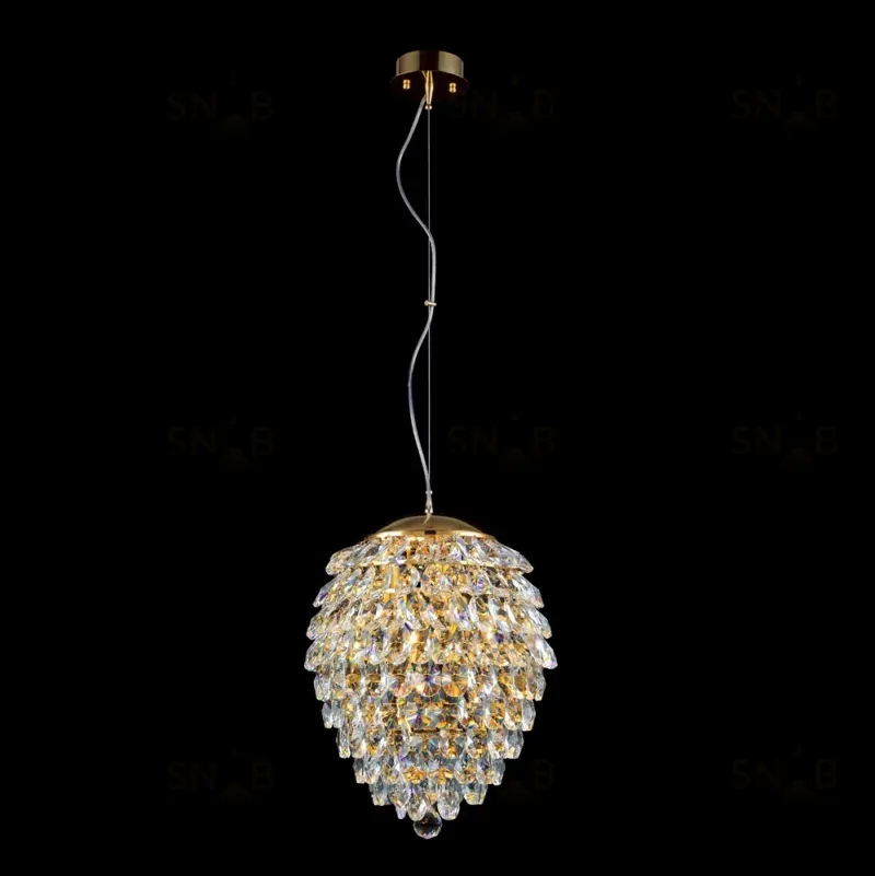 Подвесной светильник Crystal Lux Charme CHARME SP6 GOLD/TRANSPARENT CHARME SP6 GOLD/TRANSPARENT