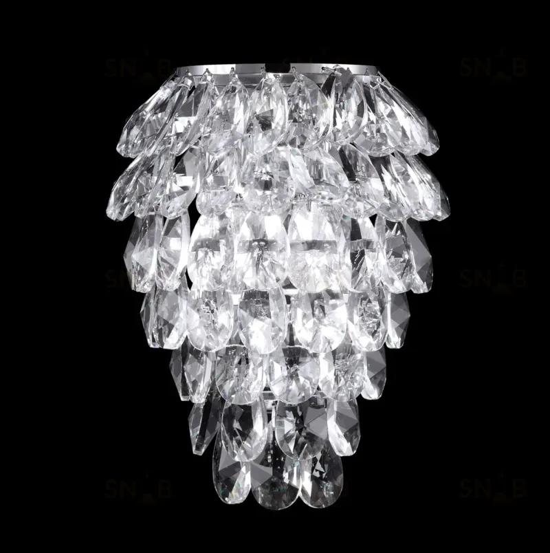 Бра Crystal Lux Charme CHARME AP3 CHROME/TRANSPARENT CHARME AP3 CHROME/TRANSPARENT