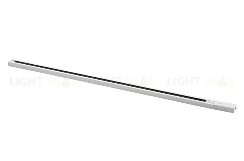Шинопровод однофазный с питанием и заглушкой Crystal Lux CLT 0.11 CLT 0.11 01 L2000 WH CLT 0.11 01 L2000 WH
