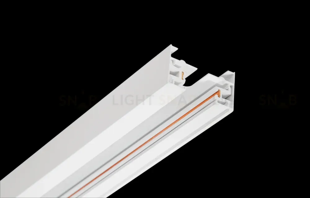 Шинопровод однофазный с питанием и заглушкой Crystal Lux CLT 0.11 CLT 0.11 01 L1000 WH CLT 0.11 01 L1000 WH