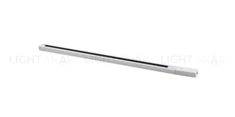Шинопровод однофазный с питанием и заглушкой Crystal Lux CLT 0.11 CLT 0.11 01 L1000 WH CLT 0.11 01 L1000 WH